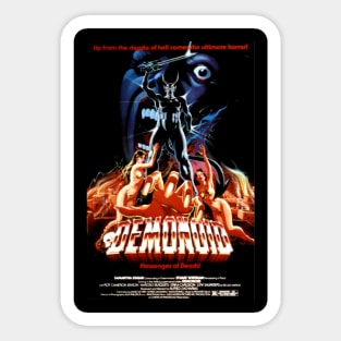 Classic Horror Movie Poster - Demonoid Sticker